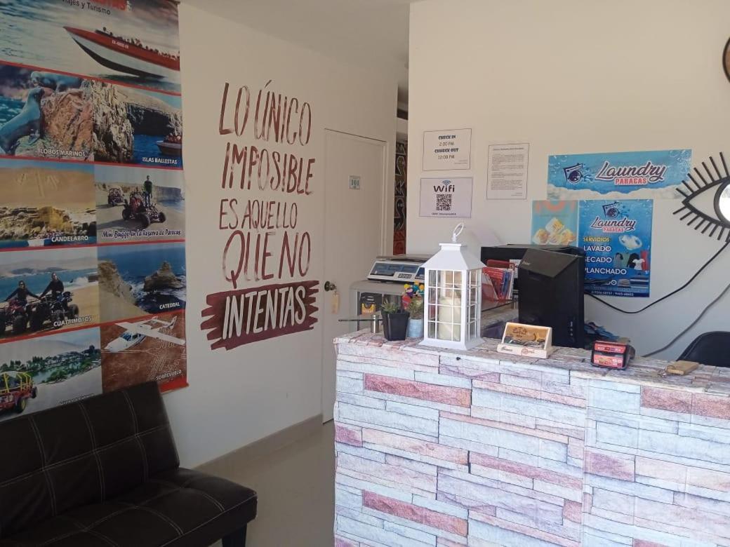 Hostal Brisa Marina Paracas Ngoại thất bức ảnh
